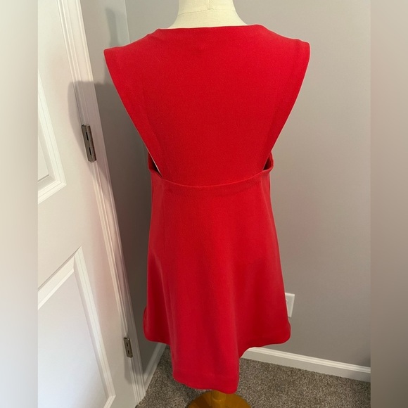 Free People Red Sleeveless Dress Sz S - Picture 3 of 6